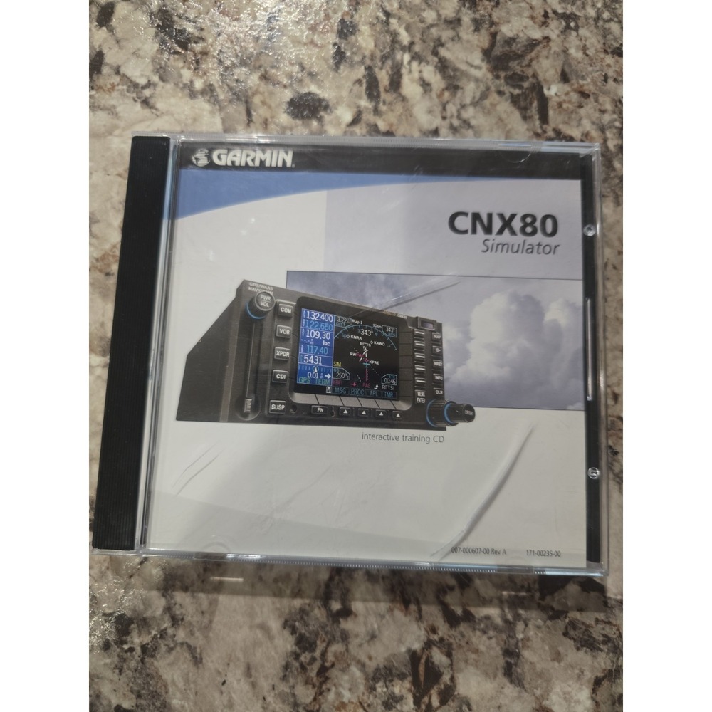 Garmin 26200205 CNX/80 MX20 In Flight Demonstration DVD 010-10544-00,